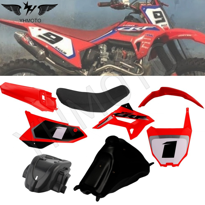 Σετ πλήρους φέρινγκ για CRF230F 2021 Honda – ABS πλαστικό, Μοντέλο FAS001, Μάρκα YHMOTO