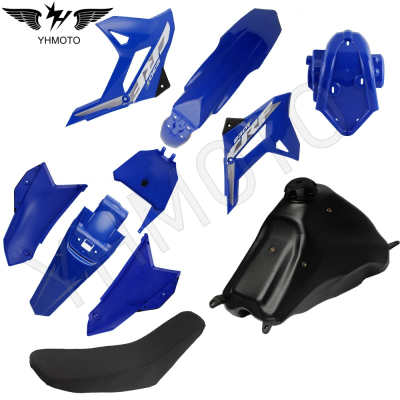 Σετ πλήρους φέρινγκ για CRF230F 2021 Honda – ABS πλαστικό, Μοντέλο FAS001, Μάρκα YHMOTO