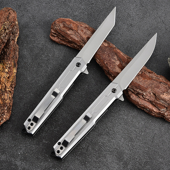 Sklopivi nož Commander – Višestrani, Brzo otvaranje, Prijenosno za kampiranje – Oštrica od nehrđajućeg čelika duljine 8,5 cm