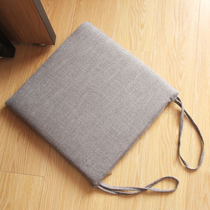 Laneni jastuk za stolicu, uklonjiv i periv, japanski tatami stil, za ured i dom
