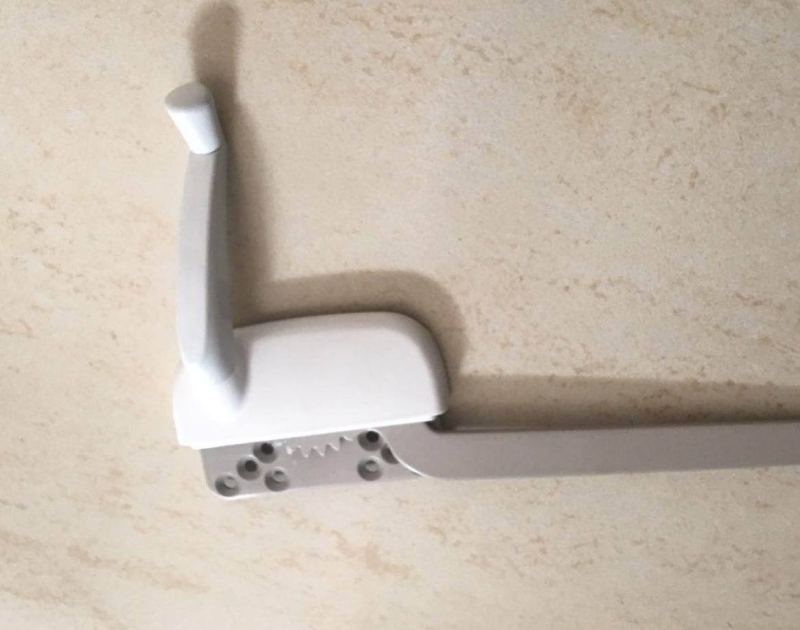 Ručna drška za prozor - legura, Model SY-02, Marka Lisheng, Moderan minimalistički stil