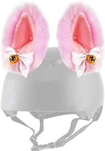Decorațiune pentru cască cu urechi de pisică și clopoței · Model FG67 · Brand Independent · Personalizare: Da · Scop: Decorare