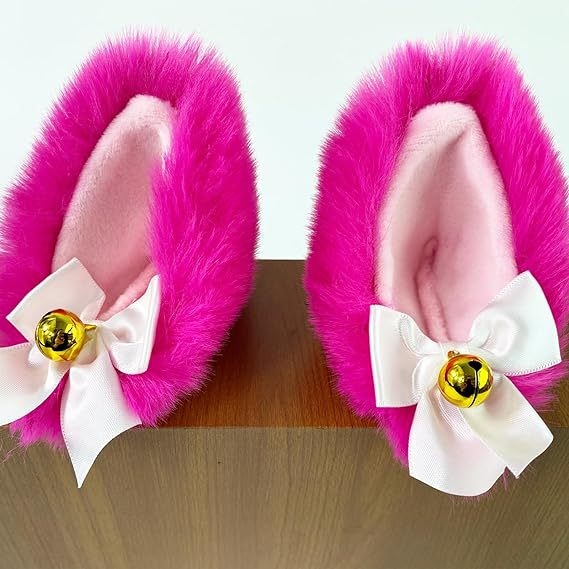 Decorațiune pentru cască cu urechi de pisică și clopoței · Model FG67 · Brand Independent · Personalizare: Da · Scop: Decorare