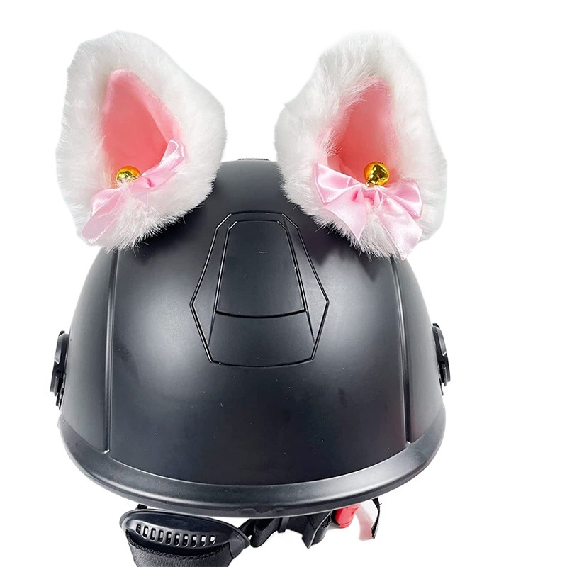 Decorațiune pentru cască cu urechi de pisică și clopoței · Model FG67 · Brand Independent · Personalizare: Da · Scop: Decorare