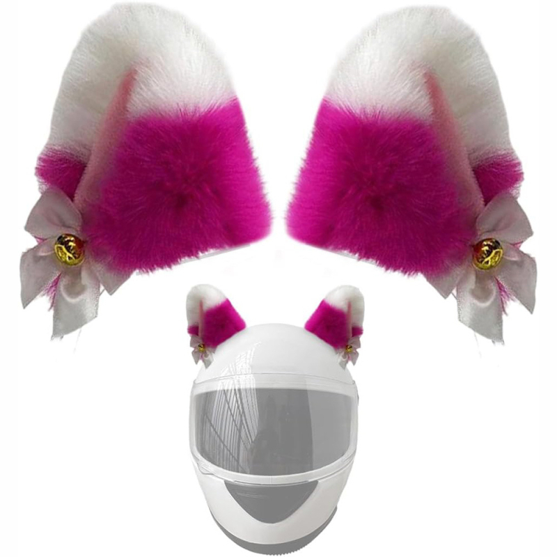 Decorațiune pentru cască cu urechi de pisică și clopoței · Model FG67 · Brand Independent · Personalizare: Da · Scop: Decorare