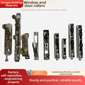 Roți pentru ferestre glisante și role pentru plase din aluminiu, pentru uși și ferestre, funcționare silențioasă, anti-balans, specificații personalizabile