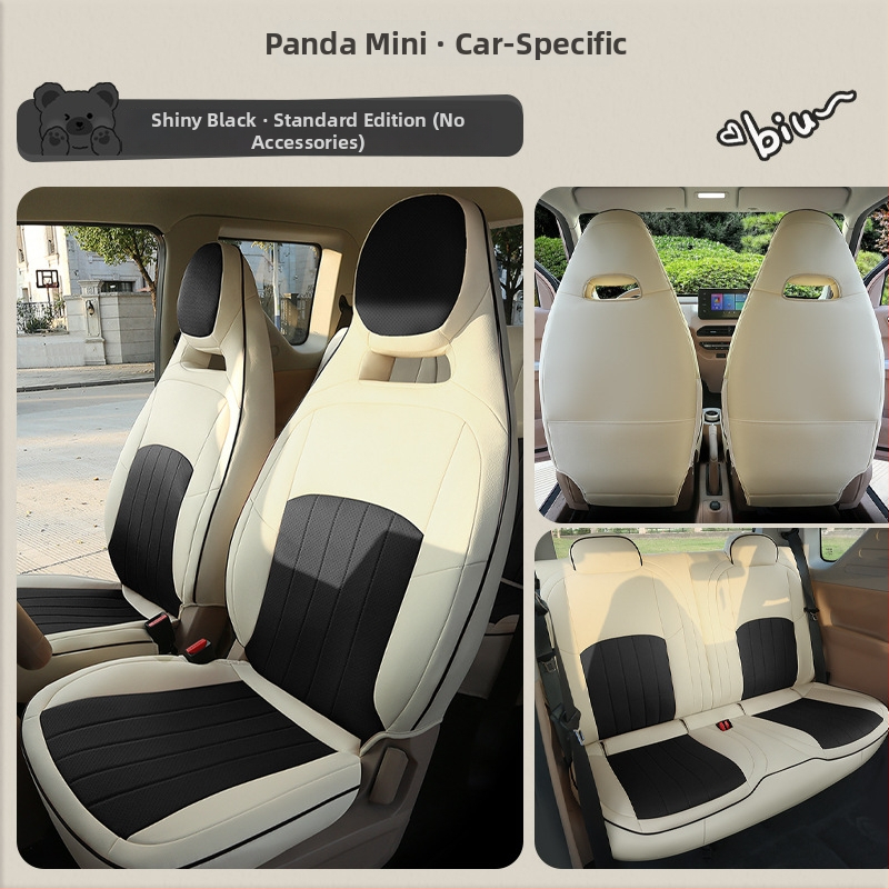 Geely Panda MINI kompletný kožený poťah na sedadlá Xiangxuan, odolný voči opotrebeniu, prispôsobiteľný, pre špeciálne autá, všetky ročné obdobia