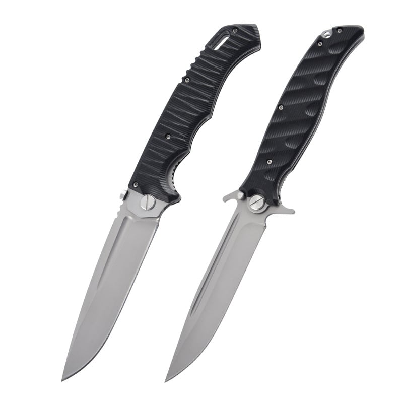 Sklopivi nož za outdoor s mehanizmom brzog otvaranja i kugličnim ležajem, Carriage Knife, ABS + nehrđajući čelik