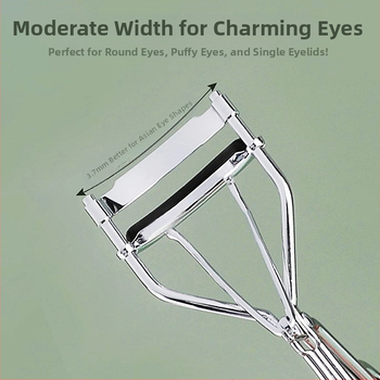Kleštičky na riasy z nerezovej ocele – ručné, prenosné, balenie 500, pre bežné použitie