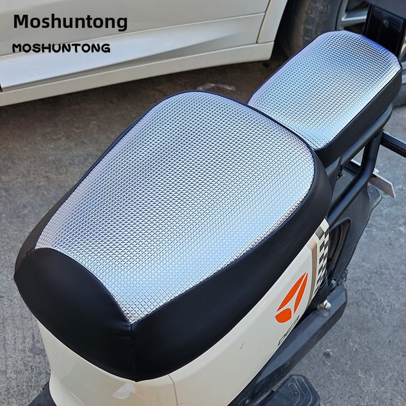 PVC kryt sedadla pre elektrické bicykle, vodotesný, tlač loga, prispôsobiteľné, značka Moshuntong