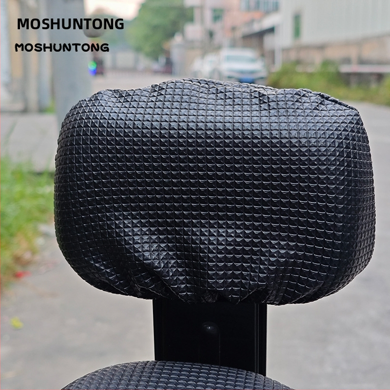 PVC kryt sedadla pre elektrické bicykle, vodotesný, tlač loga, prispôsobiteľné, značka Moshuntong