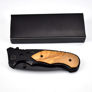 Nož za preživljavanje sa brzim otvaranjem, sklopivi prijenosni džepni nož, duljina oštrice 8 cm