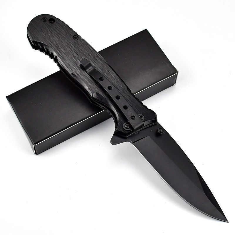 Nož za preživljavanje sa brzim otvaranjem, sklopivi prijenosni džepni nož, duljina oštrice 8 cm