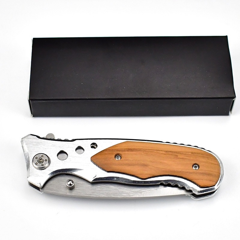 Nož za preživljavanje sa brzim otvaranjem, sklopivi prijenosni džepni nož, duljina oštrice 8 cm