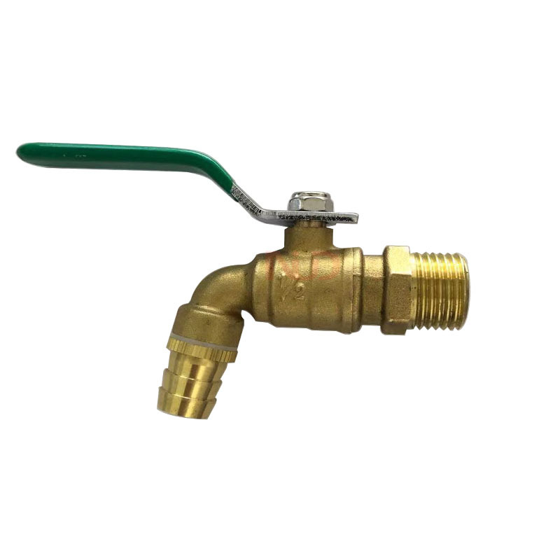 Mesingani vodovodni mlaznik, slavina za perilicu rublja s brzim otvaranjem; ručno upravljanje; navoja povezivanje; fiksni kuglasti ventil; kuglastog tipa; za vodu