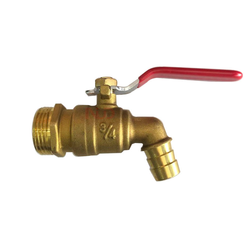 Mesingani vodovodni mlaznik, slavina za perilicu rublja s brzim otvaranjem; ručno upravljanje; navoja povezivanje; fiksni kuglasti ventil; kuglastog tipa; za vodu