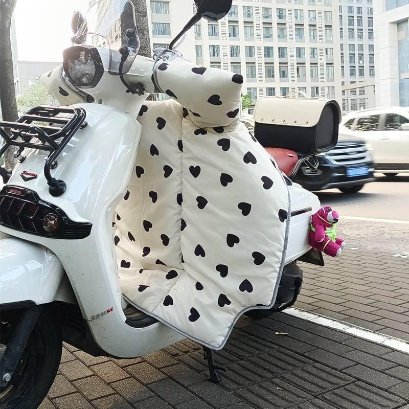 Cuvertură pentru parbrizul mașinii electrice – stil desen animat, material PU, impermeabil, Brand Jihang