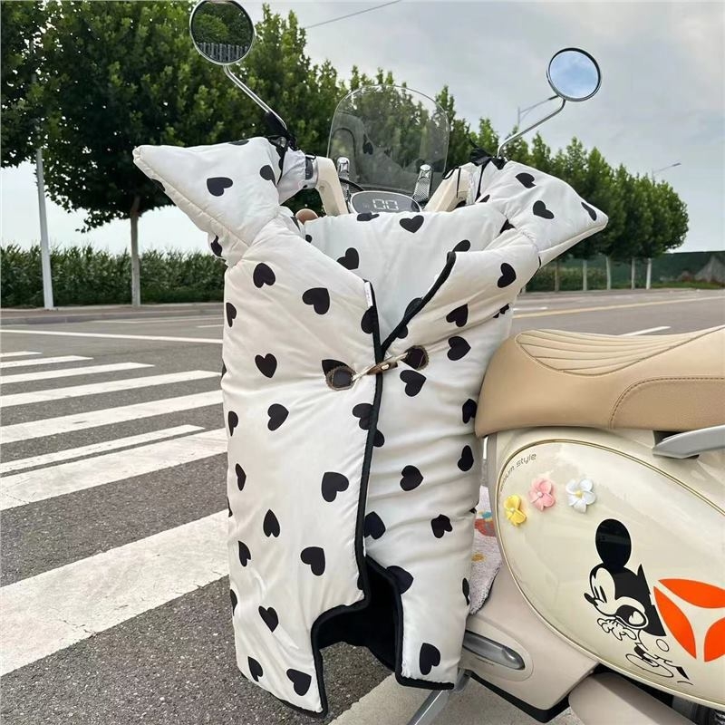 Cuvertură pentru parbrizul mașinii electrice – stil desen animat, material PU, impermeabil, Brand Jihang