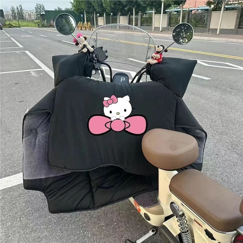 Cuvertură pentru parbrizul mașinii electrice – stil desen animat, material PU, impermeabil, Brand Jihang