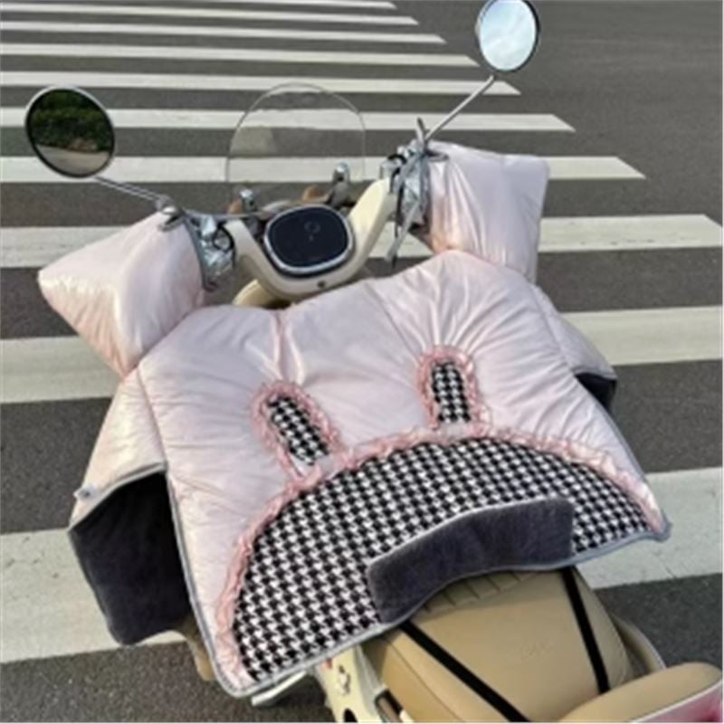 Cuvertură pentru parbrizul mașinii electrice – stil desen animat, material PU, impermeabil, Brand Jihang