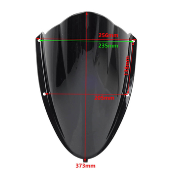 Podignuto prednje vjetrobransko staklo za APRILIA RS660 2020–2024 – PC plastika, injekcijsko oblikovanje