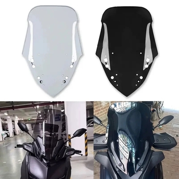 AOXING prednje vjetrobransko staklo za Yamaha X-MAX 300 (2017–2022) – PC materijal, zaštita od vjetra