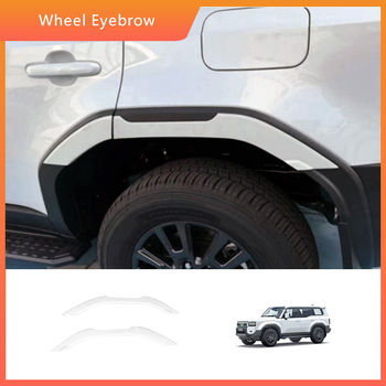 Kit aripi roți cu aspect wide-body pentru Toyota Land Cruiser Prado LC250 (24 tipuri Prado) – Brand Hottop/Tanglian; Model: 24 Prado; Material: Plastic; Modele aplicabile: 24 Prado tipuri