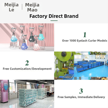 Kleštičky na mihalnice s hrebeňom, Meijia cat, ručné, čiastočne dlhodobé tvarovanie, balenie 600 kusov