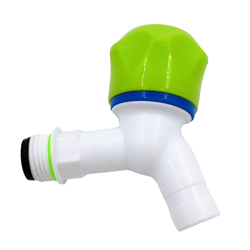 Robinet din plastic, supapă cu bilă, montaj filet, model Big Head, intrare/ieșire 20/25 mm