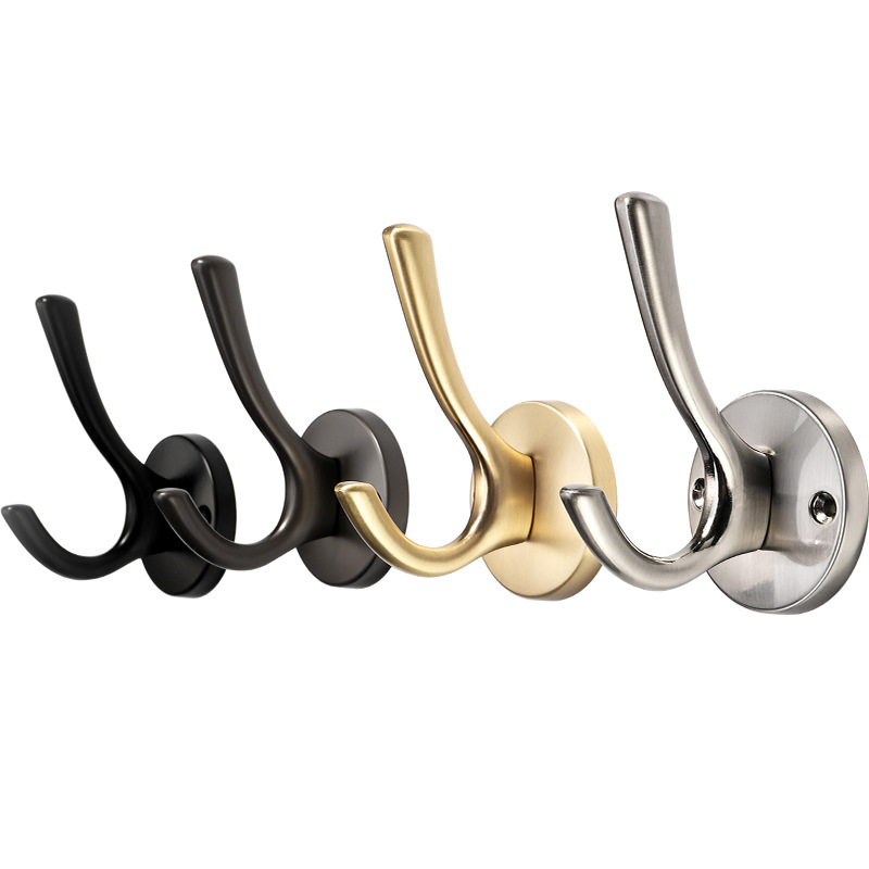 Vješalica za odjeću od cinkove legure, model Hook Series-02, površinska obrada: anodna oksidacija, brend yabaoli/Abel, stil: moderni minimalizam, lagani luksuz