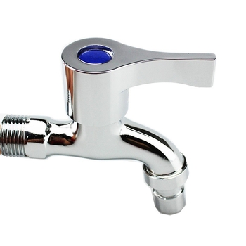 Réz mosógép csaptele, falba épített, csak hideg, kulccsal nyitható, kerámia-disk szelep, Ø20 ülés