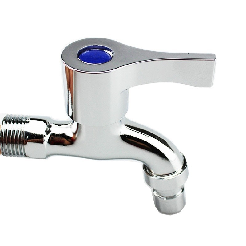 Réz mosógép csaptele, falba épített, csak hideg, kulccsal nyitható, kerámia-disk szelep, Ø20 ülés