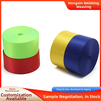 Hongxin nailonist turvavöörihm – viie lõimes Twill muster, sidumiseks, tulekaitseks ja tööstuslikuks kasutamiseks