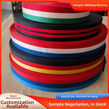 Hongxin nailonist turvavöörihm – viie lõimes Twill muster, sidumiseks, tulekaitseks ja tööstuslikuks kasutamiseks