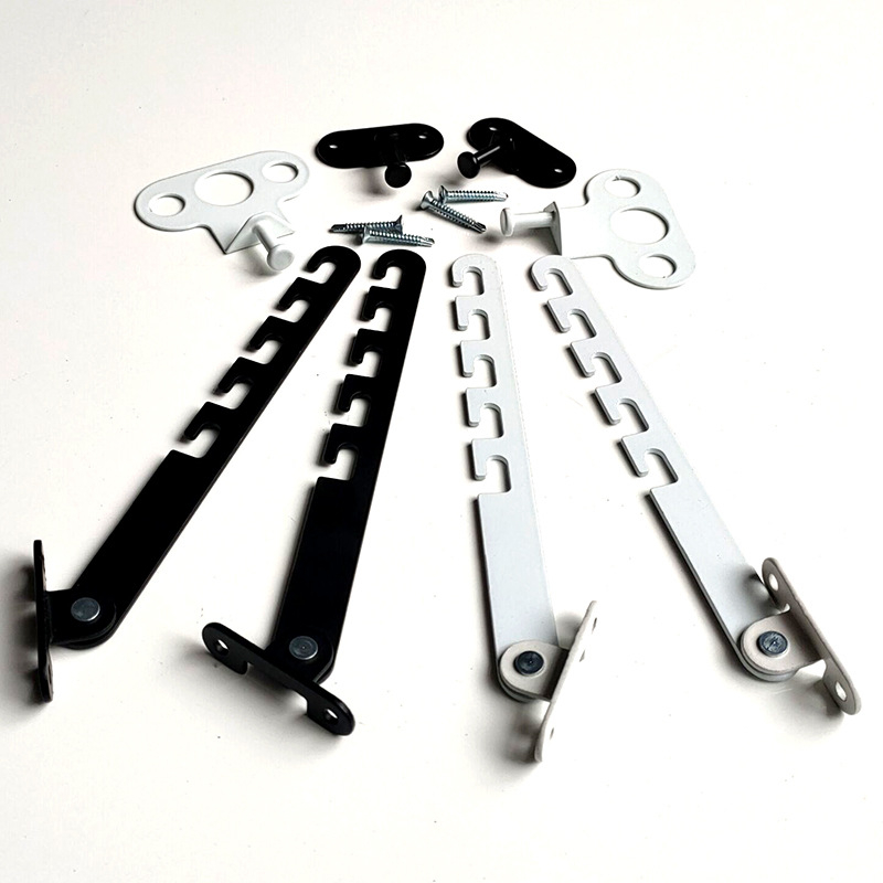 Wind hook limiter pentru uși și ferestre, model JLK-FG0035, oțel carbon, finisaj vopsit, Jericho, stil Chinez nou, modern minimalist