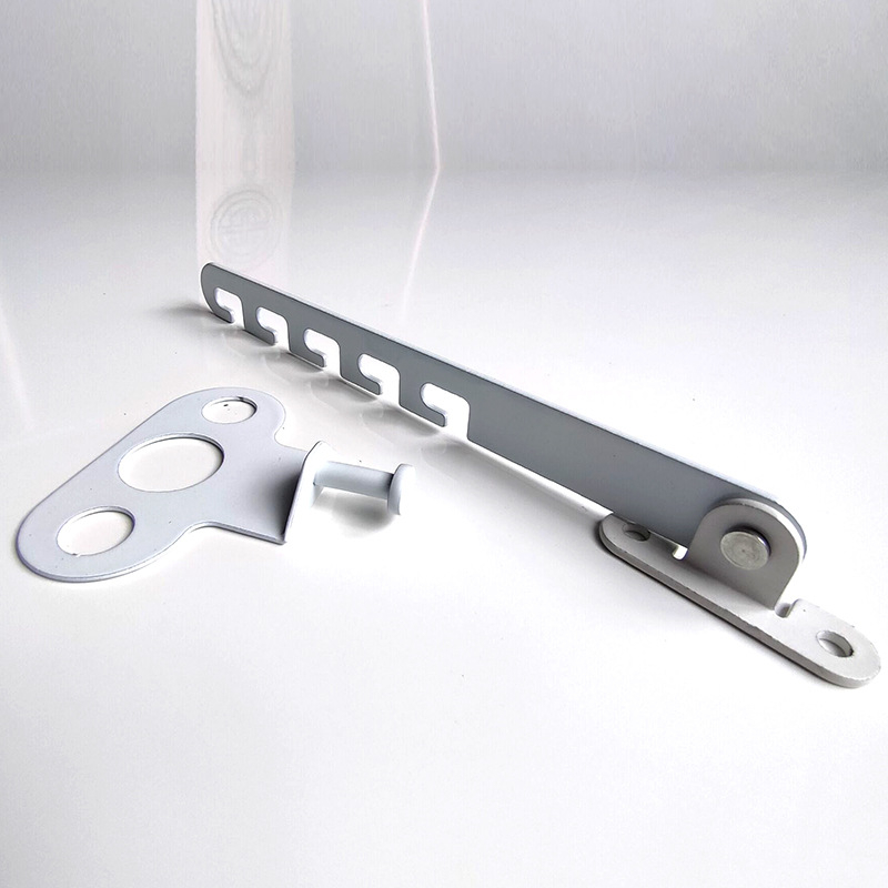 Wind hook limiter pentru uși și ferestre, model JLK-FG0035, oțel carbon, finisaj vopsit, Jericho, stil Chinez nou, modern minimalist