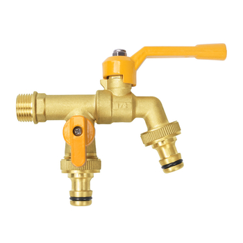 Kran za perilicu rublja, mesing tijelo, potpuno bakreni jezgrovni ventil, model TK8026C, raspon temperature -20°C do 120°C, PN16