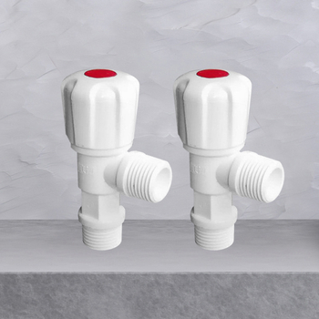 Valvă unghiulară pentru toaletă din plastic, S1, Ø20 mm, 1.6 MPa, Tongzi