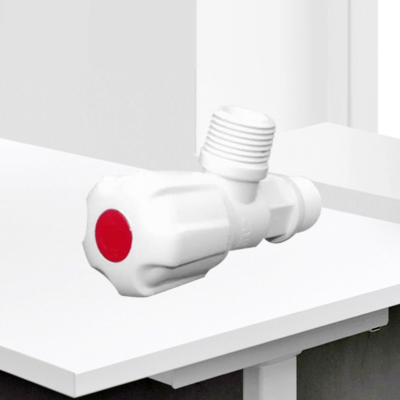 Valvă unghiulară pentru toaletă din plastic, S1, Ø20 mm, 1.6 MPa, Tongzi