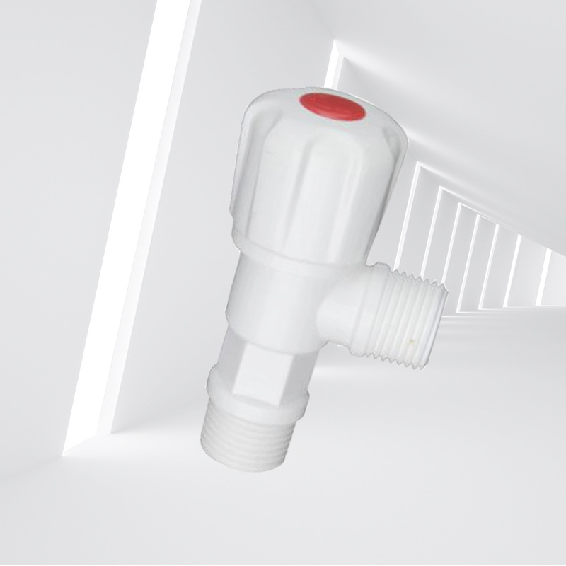 Valvă unghiulară pentru toaletă din plastic, S1, Ø20 mm, 1.6 MPa, Tongzi