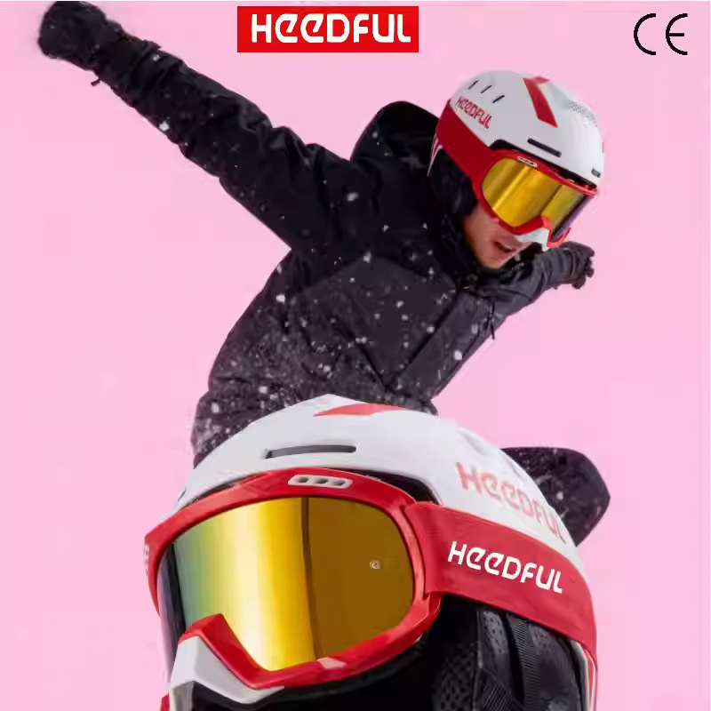 Profesionalna kaciga za skijanje — ABS materijal, Knight zaštitna oprema, Unisex, pogodno za skijanje, Brend Neutral