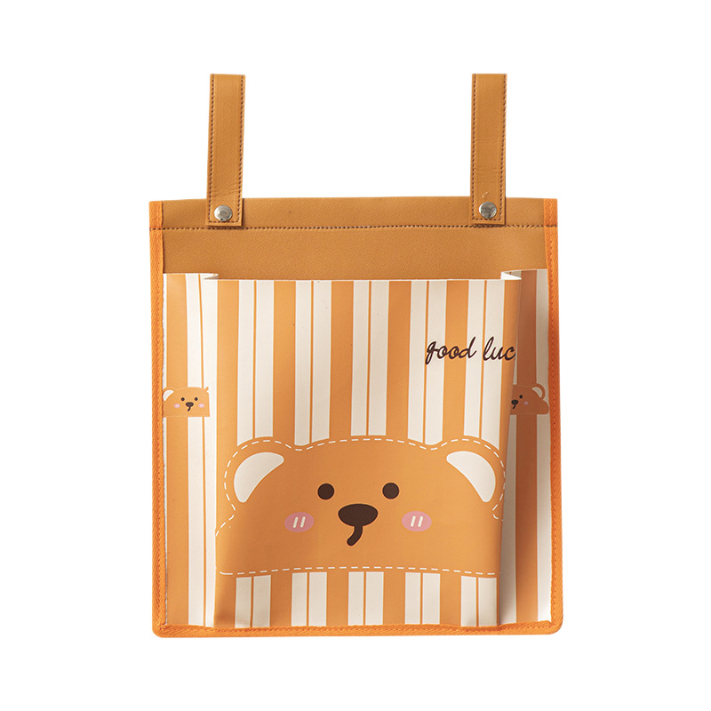 Τσάντα αποθήκευσης PU – Απλός μοντέρνος τοίχο-μονταριστός οργανωτής για εσώρουχα, κάλτσες, βιβλία και σνακ