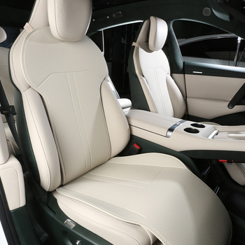 Lubin pernă de șezut auto – stil plat, suprafață din piele microfibră, umplere burete, universal pentru toate anotimpurile