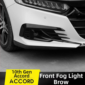 Predné obočie hmlovky pre Honda Accord 2018-2022, rám hmlovky pre predný nárazník, dvojdielna sada