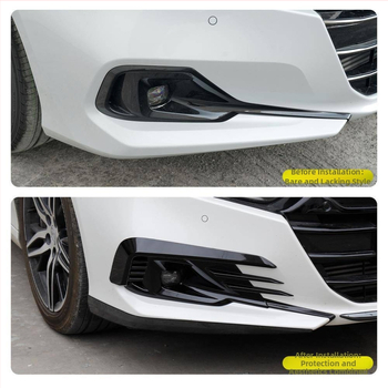 Predné obočie hmlovky pre Honda Accord 2018-2022, rám hmlovky pre predný nárazník, dvojdielna sada