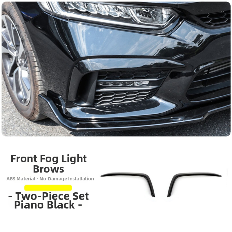 Predné obočie hmlovky pre Honda Accord 2018-2022, rám hmlovky pre predný nárazník, dvojdielna sada
