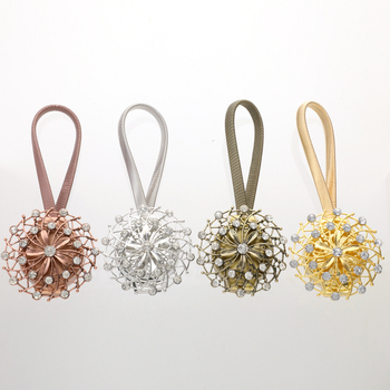 Bandă pentru perdea ck0049 – aliaj, cristale decorative, încuietoare magnetică, pentru perdele suspendate