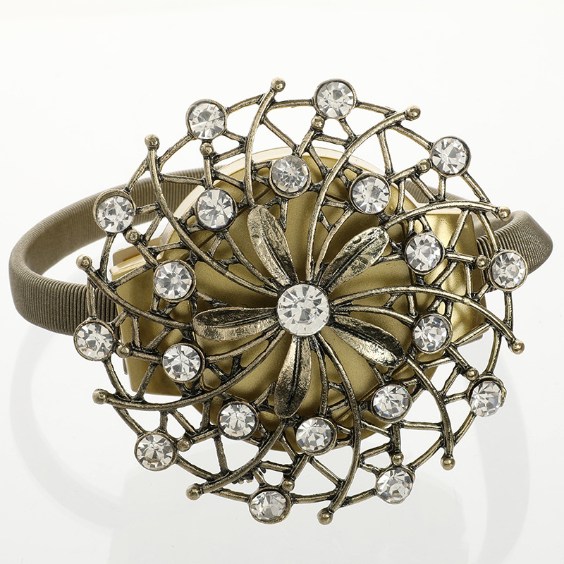 Bandă pentru perdea ck0049 – aliaj, cristale decorative, încuietoare magnetică, pentru perdele suspendate