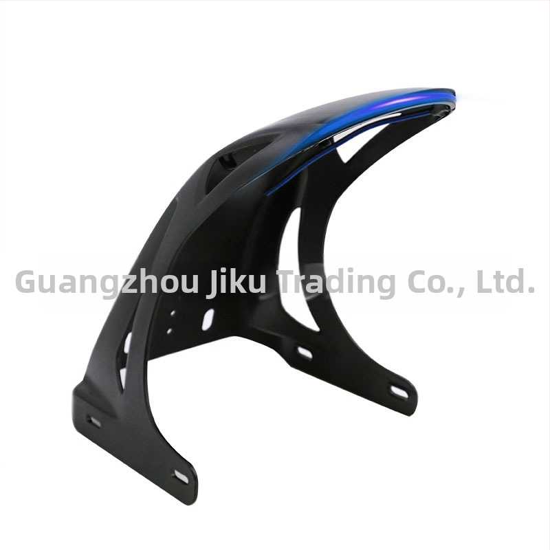 Svetelný predný blatník pre motocykel/elektrické vozidlo – plast, zosilnený štýl, model JK luminous front section