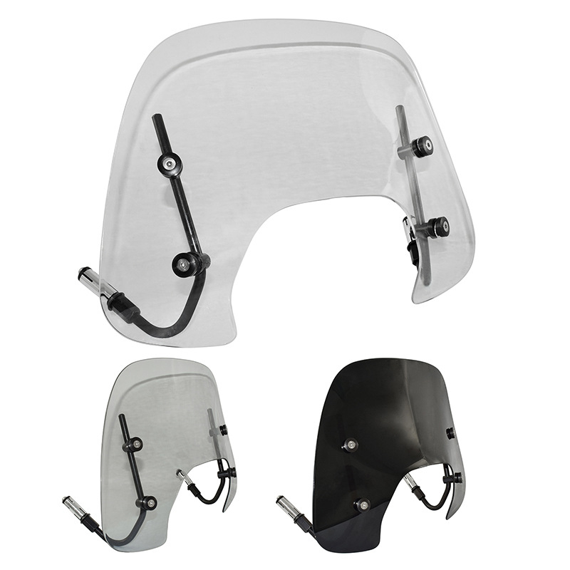 Prednje vjetrobransko staklo Vespa Sprint 150 (2016-2023) — PC plast, Stil: vjetrobran